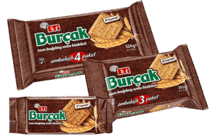 Eti Burçak Whole Wheat Bakery Biscuit 393 gr