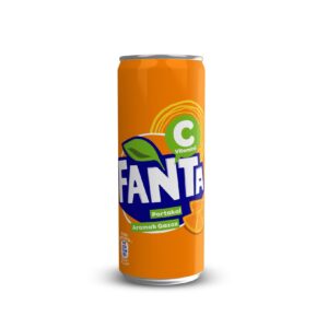 Fanta Orange Flavored Soda (Can) 330 ml
