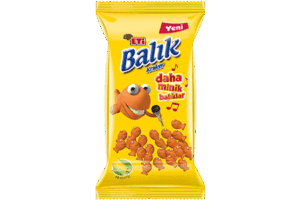 Eti Fish Shaped Cracker With Corn 40 gr