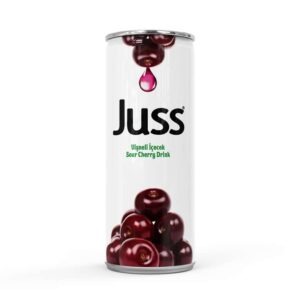 Juss Fruit Nectar Sour Cherry (Can) 330 ml