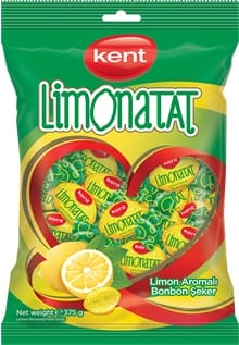 Kent Candy Bonbon Lemon 375 gr