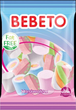 Kervan Gıda Bebeto Marshmallow Candy Mix 135 grX12