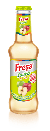 Freşa Extra Apple Flavored Doğan Rich Mineral Carbonated Drink 200 ml