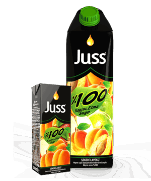 Juss 100% Apple Juice 1 L
