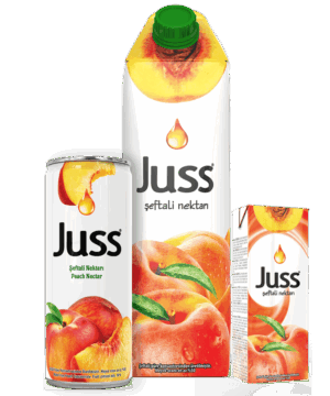 Juss Fruit Nectar Peach 200 ml