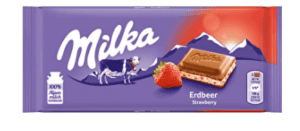 Milka Tablet Chocolate Strawberry Yogurt 100 gr