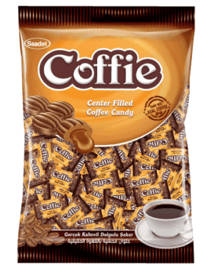 Saadet Hard Candy Center Filled Coffee 1000 gr