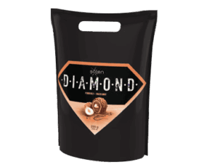 Şölen Dıamond Milk Chocolate Coated Wafer With Whole And Hazelnut Cream 250 gr
