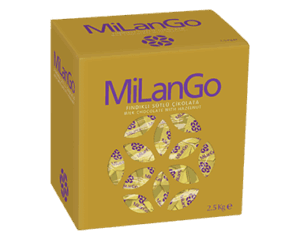 Şölen Milango Milk Chocolate With Hazelnut Cream Filled With Hazelnut Cream 2.5 kg