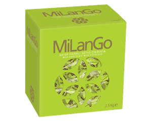 Şölen Milango Milk Chocolate With Pistachio Filled With Pistachio Cream 2.5 kg