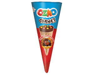 Şölen Ozmo Milk Chocolate Dragee Wafer With Hazelnut Cream Filling 25 gr