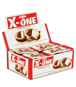 Tayaş Cocoa Coated Nuga Bar (With Milk, Hazelnut And Caramel Flavor) 15 gr