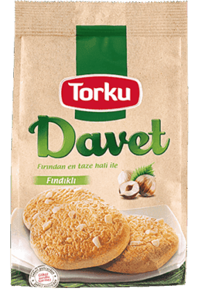 Torku Davet Biscuit With Hazelnut 180 gr