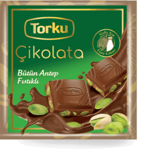 Torku Milk Chocolate With Pistachio 65 gr