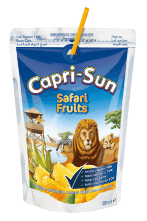 Capri Sun Fruit Juice Safari 200 ml