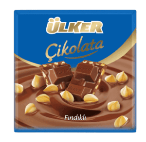 Ülker Square Chocolate With Hazelnut 65 gr