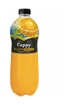 Cappy Fruit Juice Pulpy Orange Particle Plastik Bottle 1 L